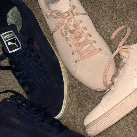 BOTH PAIR OF Puma Suede Classics - Picture 2 of 4